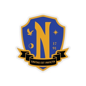 Nevermore-embleem - Kiss-Cut-stickers