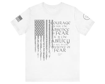 Courage - Unisex Jersey Short Sleeve Tee