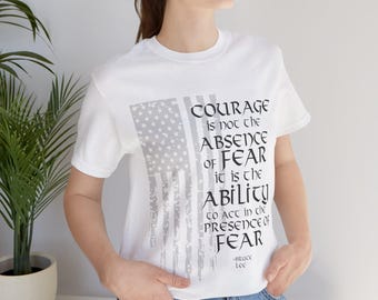 Courage - Unisex Jersey Short Sleeve Tee