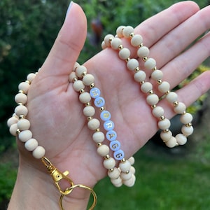Custom wood lanyard - customize to say what you would like