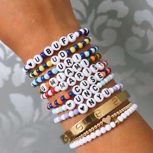 College - Graduation gifts | custom college bracelets