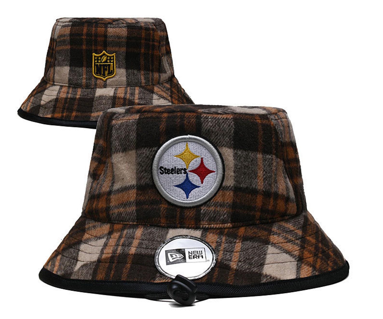 Pittsburgh Steelers Bucket Hat Size Adult Large / Xlarge Etsy