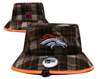 NFL Denver Broncos Brown Orange Bucket 