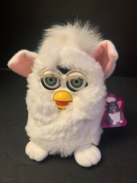 White Furby Vintage 1998 Model 70-800 With Tags On, Tested - Etsy