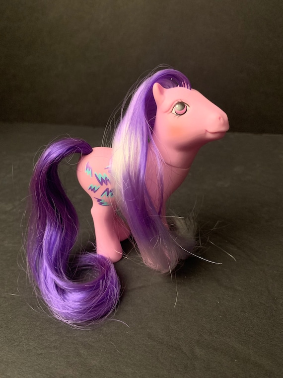 マイリトルポニー pony vintage Vintage My Little Pony G1 Birthday Pony Tinsel Mlp Hasbro 52