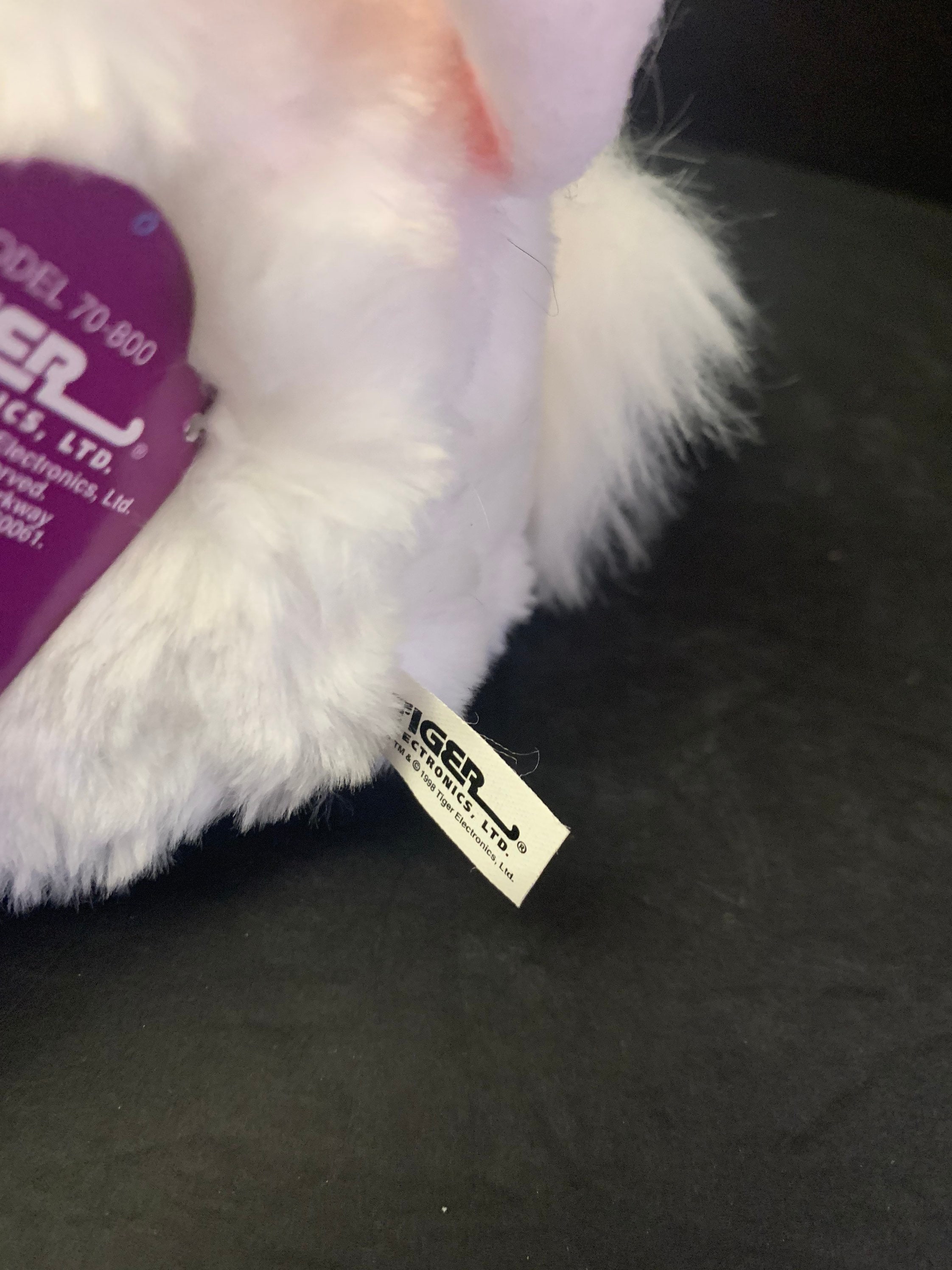 White Furby Vintage 1998 Model 70-800 With Tags On, Tested - Etsy