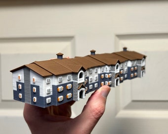 Custom Model of Your Home.  Personalized Model of your House.  Scale Architecture Model/Replica in 3D