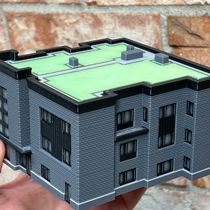 Custom Model of Your House, Scale Model Home or Office Building, Realtor Closing Gift, Fast Delivery, Optional Lighting