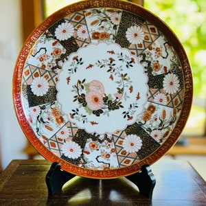 12.5inch Vintage Japanese plate