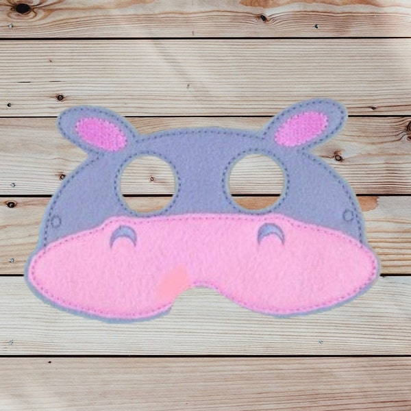 Hippo Pretend Play Masque de feutre