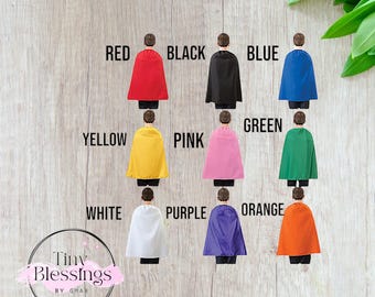 Basic Superhero Pretend Play Capes