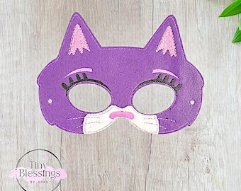 Sassy Cat Pretend Play Felt Mask