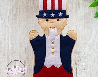 Uncle Sam Hand Puppet