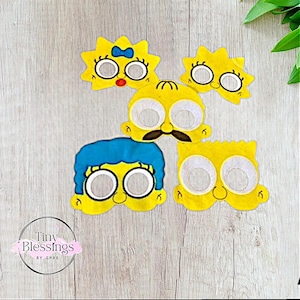 Springfields Favorite Family Pretend Play Felt Mask