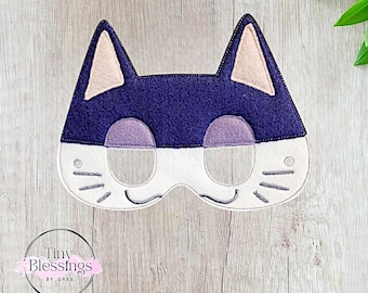 Sleepy Cat Pretend Play Felt Mask