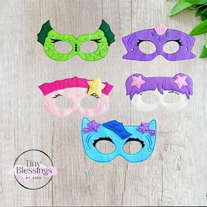 Mermaids Pretend Play Felt Masks