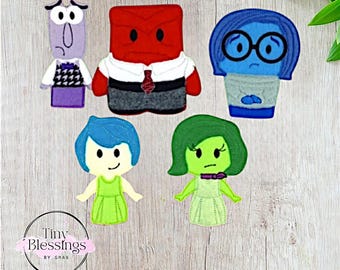 Emotions Felt Finger Puppets