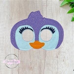 Penguin Girl Pretend Play Felt Mask