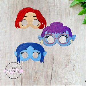 Teenage Mermaids Pretend Play Felt Mask
