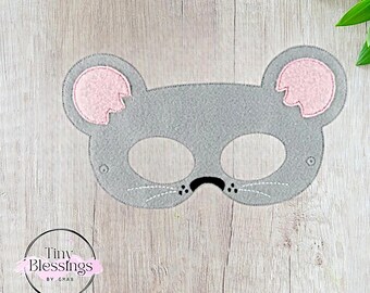 Máscaras de fieltro para juegos de simulación de ratón