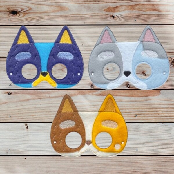 Bluey Bandit Costume Etsy