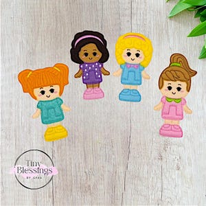 Polly Dolls Felt Finger Puppets