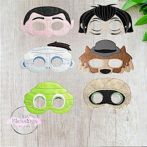 Monster Family 2 Pretend Play Felt Mask