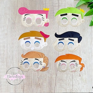Fairly Odd Family Pretend Play Felt Masks
