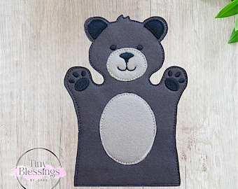 フォークマニス ベア ハンドパペット ぬいぐるみ - Etsy 日本