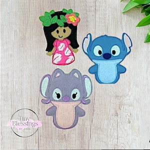 Polly Dolls Felt Finger Puppets