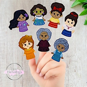 Casa Madrigal Felt Finger Puppets
