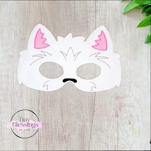 West Highland Terrier Pretend Play Felt Masks