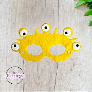 Five Eyed Monster Pretend Play Felt Mask