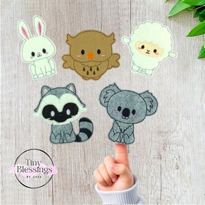 Cute Animal Felt Finger Puppets