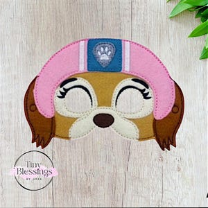 Liberty Dog Pretend Play Felt Mask