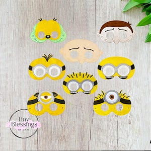 Villian Minis Group Pretend Play Felt Mask