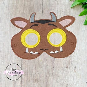 Buffalo Pretend Play Felt Mask