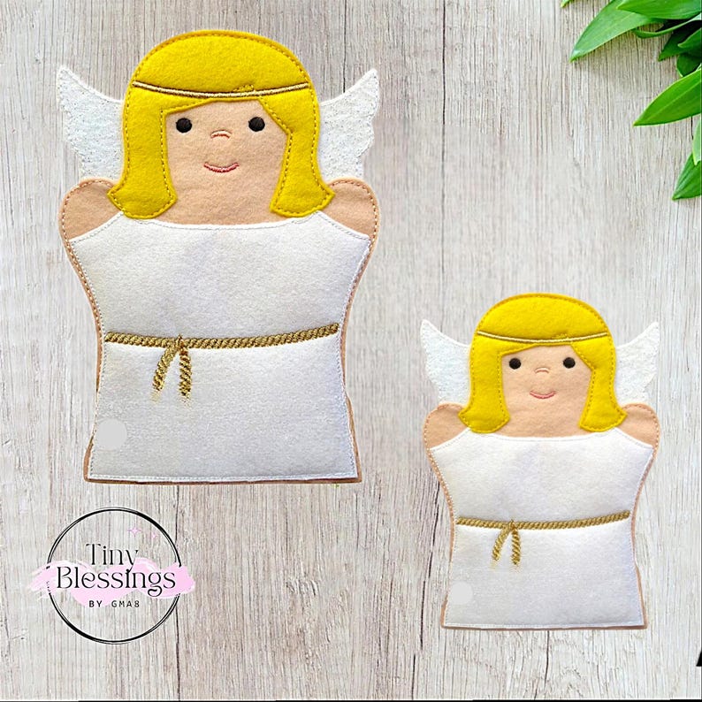 Angel Hand Puppet - Etsy