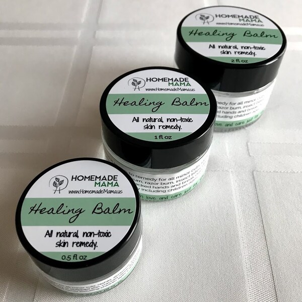 Healing Balm - all natural, non toxic skin remedy.