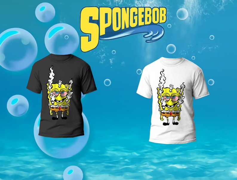 Spongebob Sublimation PNG Design Instant Digital Download | Etsy
