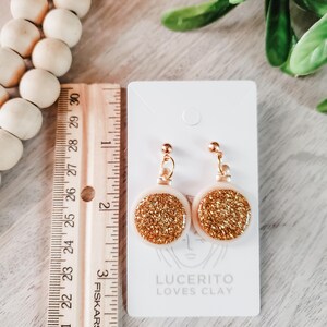 Christmas ornaments clay earrings | lightweight | statement earrings | handmade | polymer clay earrings | modern jewelry | hypoallergenic
