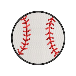 Baseball EMBROIDERY DESIGN FIles, Baseball Embroidery FIles, Patch FIles , Machine file, Baseball Embroidery Design File 7/sizes
