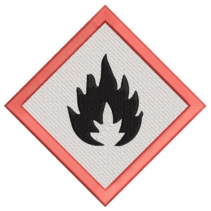 Warning Signs, Danger Signs, Hazard Signs, Hazardous Symbols, Hazard Symbols EMBROIDERY DESIGN   #5