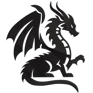 Dragon Embroidery Design | Dragon Embroidery Design Machine Files | Digital Download  6/sizes  #25