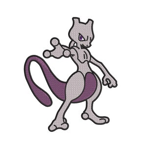 May include: A purple and gray cartoon character with a long tail and a menacing expression. The character is standing on all fours with its front paws raised in a threatening gesture.