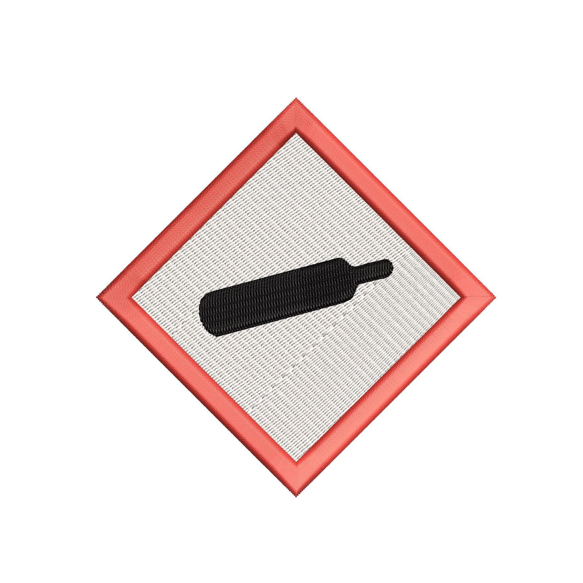 Warning Signs, Danger Signs, Hazard Signs, Hazardous Symbols, Hazard Symbols EMBROIDERY DESIGN   #3