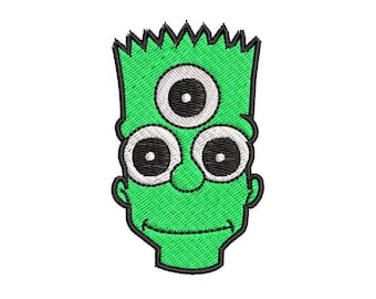 Bart Simpson, The Simpsons Embroidery Design  #12