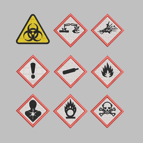 Cartello Pericolo Acido Nitrico - Vsafety 600x200 Mm - Plastica Rigida EN ISO 7010