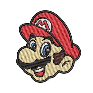 Super Mario Embroidery Design  #4