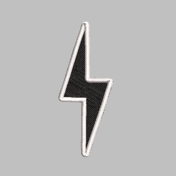 Lightning bolt - 4 SIZES  #2